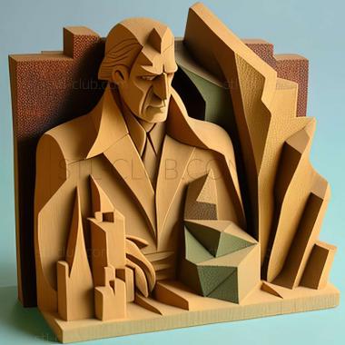 3D model Lyonel Feininger (STL)